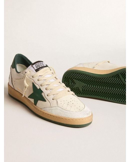 Golden Goose Ball Star Wishes in Natural | Lyst