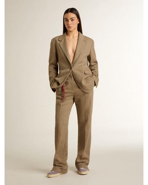 Golden Goose Women's Natural Pants