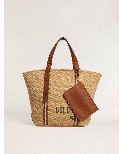 Golden Goose Deluxe Brand Natural 24.7 Tote Bag