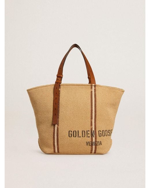 Golden Goose Deluxe Brand Natural 24.7 Tote Bag