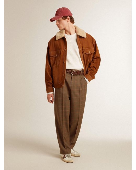 Golden Goose Deluxe Brand Natural Crew-Neck Sweater for men