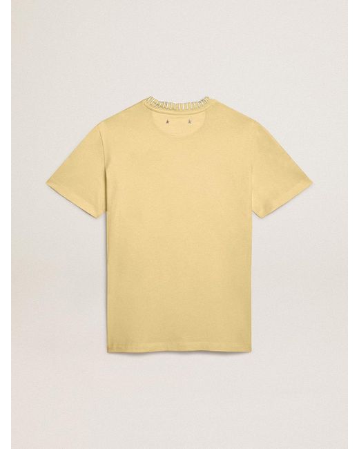 Golden Goose Deluxe Brand Yellow T-Shirt