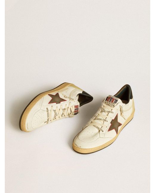 Ball Star Uomo Ltd Con Stella di Golden Goose Deluxe Brand in Natural da Uomo