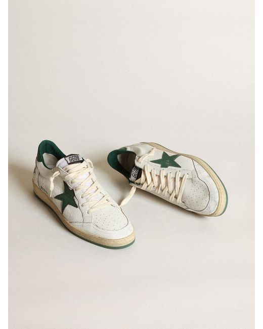 Ball Star Donna di Golden Goose Deluxe Brand in Natural