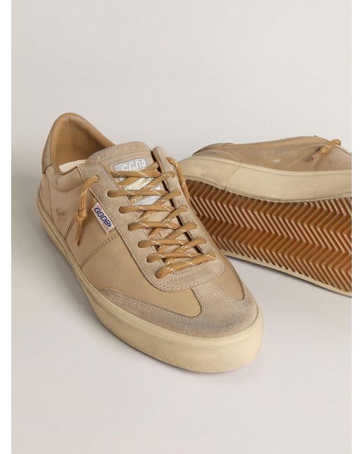 Soul Star Pour Homme En Cuir Naplak Avec Contrefort En Daim, Homme, Taille Golden Goose Deluxe Brand pour homme en coloris Natural