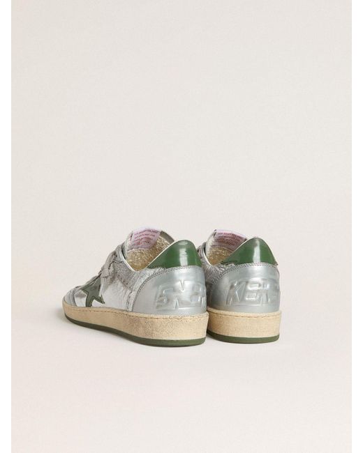Ball Star Donna di Golden Goose Deluxe Brand in Metallic