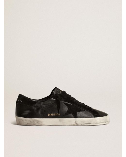 Golden Goose Deluxe Brand Black Super-Star for men