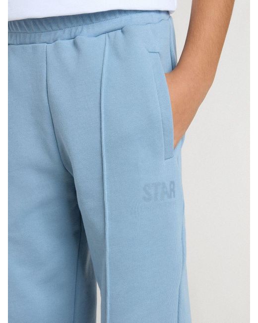 Golden Goose Deluxe Brand Blue Boys' Light Printed Joggers