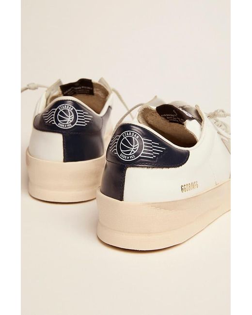 Golden Goose Deluxe Brand Natural ’S Stardan With Ice- Suede Star And Heel Tab