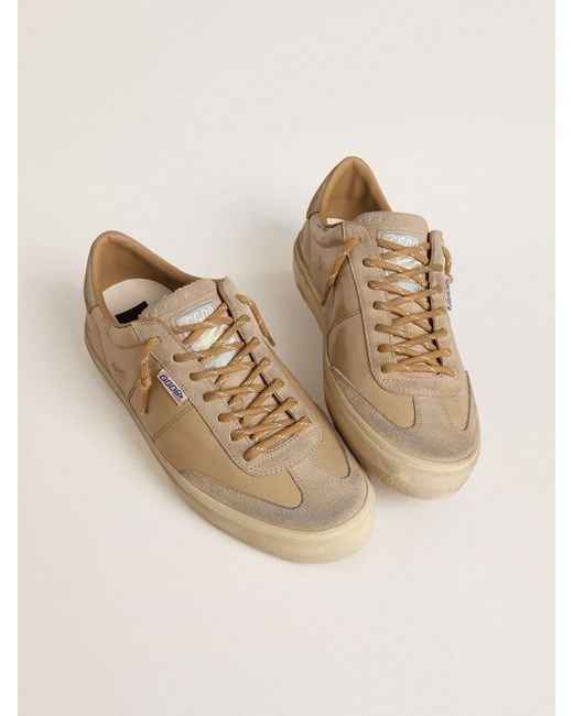 Soul Star Pour Homme En Cuir Naplak Avec Contrefort En Daim, Homme, Taille Golden Goose Deluxe Brand pour homme en coloris Natural