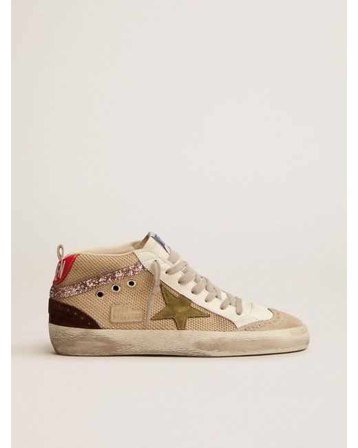 golden goose women's mesh sneakers