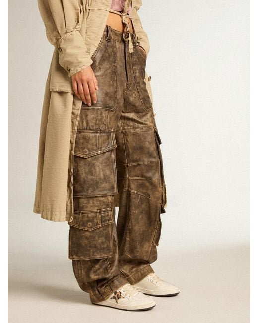 Ball Star Pour Femme Avec Étoile Léopard Rehaussée De Cristaux Swarovski, Femme, Taille Golden Goose Deluxe Brand en coloris Natural
