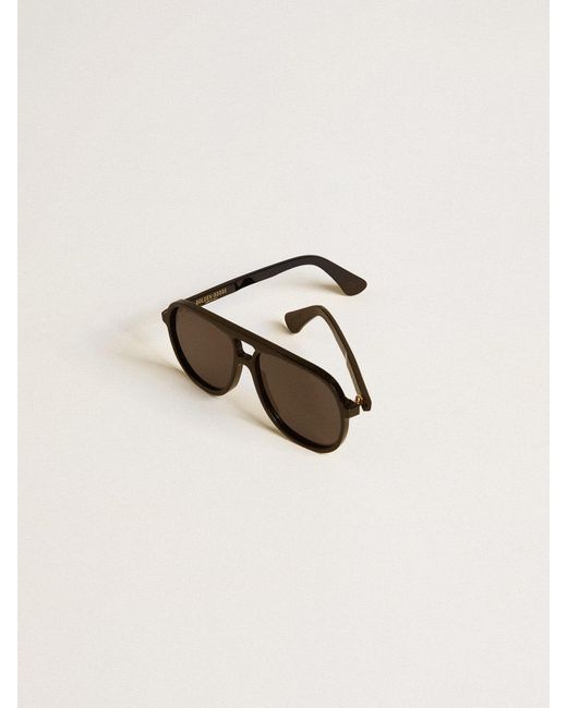 Golden Goose Aviator Style Sunglasses With Frame And Lenses in  
