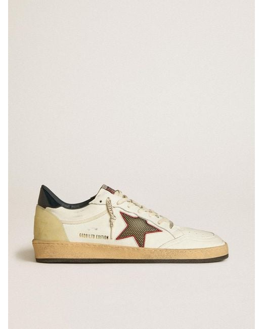 Ball Star Uomo Ltd Con Stella di Golden Goose Deluxe Brand in Natural da Uomo