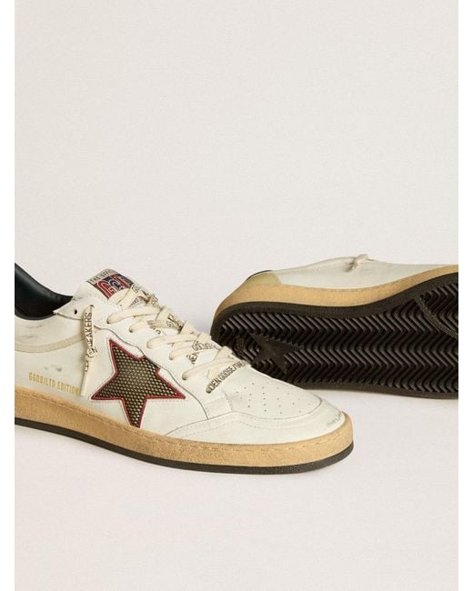 Ball Star Uomo Ltd Con Stella di Golden Goose Deluxe Brand in Natural da Uomo