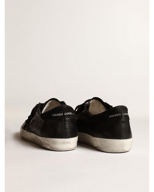 Golden Goose Deluxe Brand Black Super-Star for men