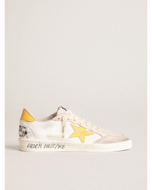 Golden Goose Ball Star Ltd in Natural for Men | Lyst Golden Goose Ball Star Ltd in Natural for Men | Lyst