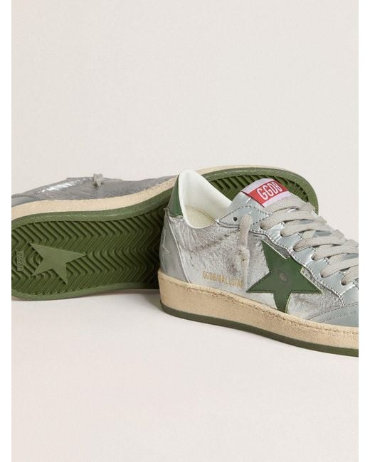 Ball Star Donna di Golden Goose Deluxe Brand in Metallic