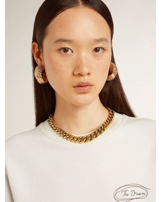 Golden Goose Deluxe Brand Metallic Necklace