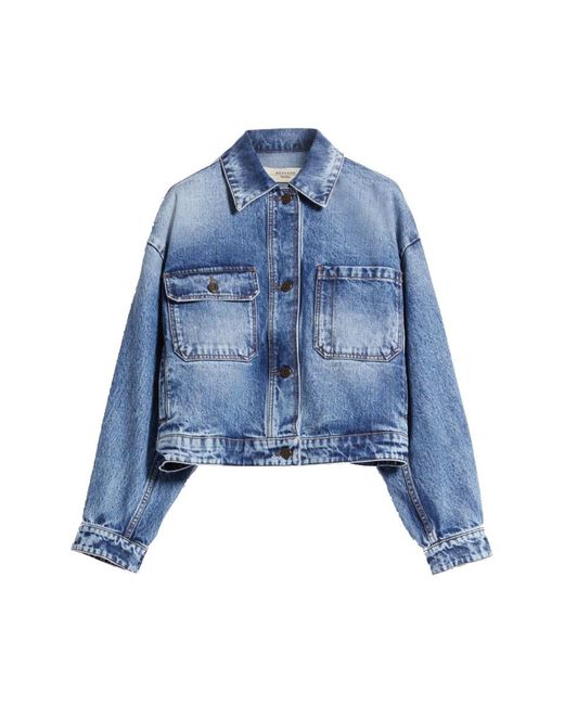 Weekend by Maxmara Assenzi Denim Jacket in Blue | Lyst