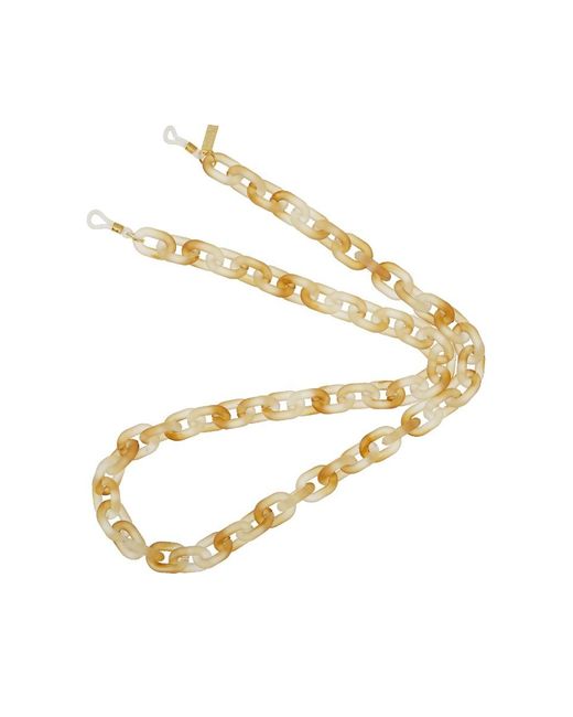 Talis Chains Sandstorm Sunglasses Chain in Metallic Lyst