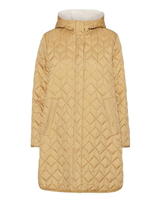 Ilse Jacobsen Aerial05 Padded Coat in Natural - Lyst