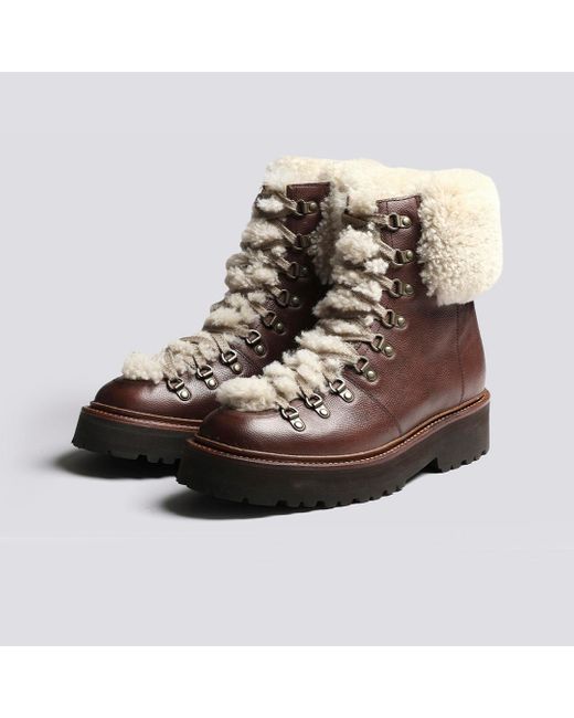 grenson hiker boots womens
