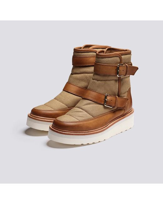 Grenson Skyler Boots in Brown Lyst UK
