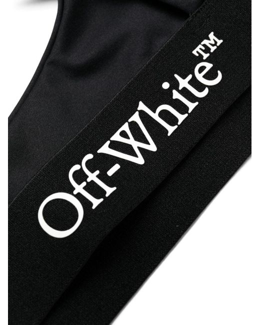 Off-White c/o Virgil Abloh Black Logo Band Beachwear
