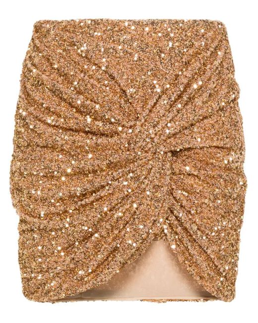 Minigonna con best sale paillettes