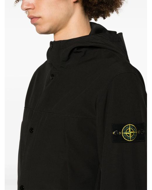 Stone Island Black Tone Island Coats for men