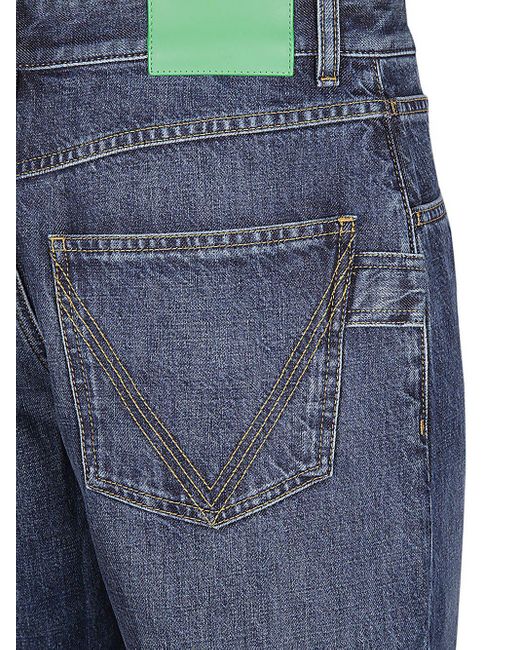 Jeans Con Logo di Bottega Veneta in Blue da Uomo