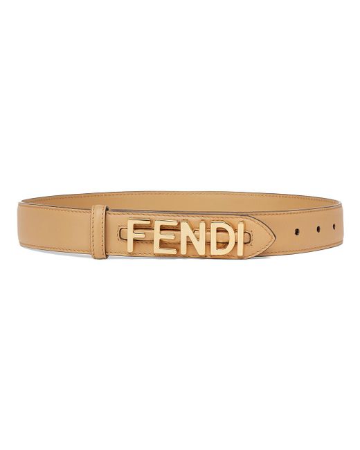 Fendi Brown Cintura Graphy