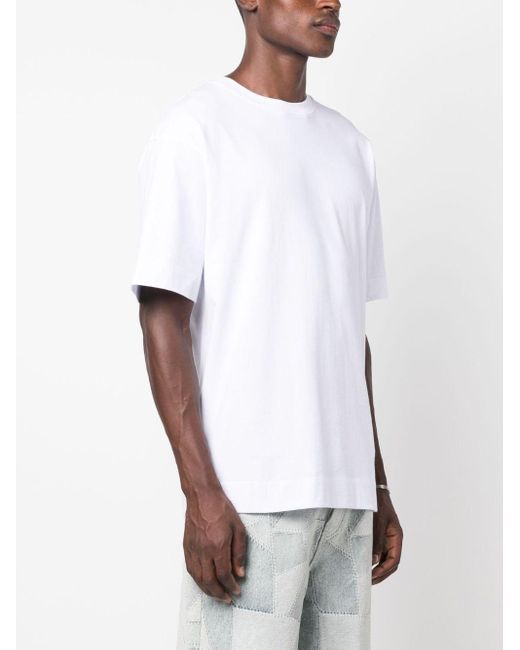 Dries Van Noten Heli T-shirt White In Cotton for men