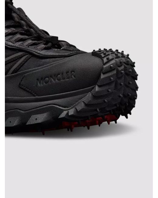 Moncler Black Sneakers Trailgrip Gtx for men