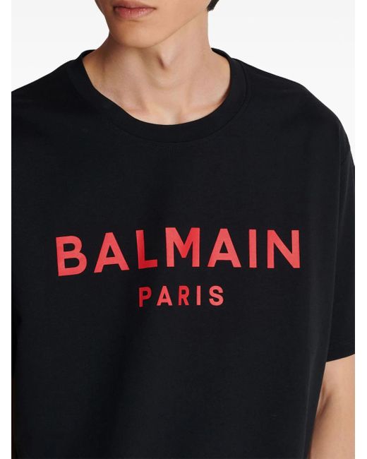 Balmain Black T-Shirts for men