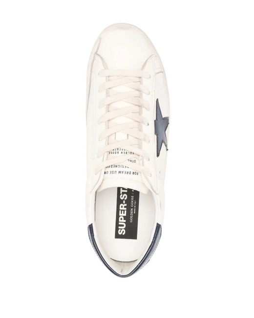Sneakers super-star classic di Golden Goose Deluxe Brand in White da Uomo