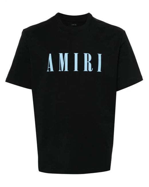 Amiri Black Logo T-shirt for men
