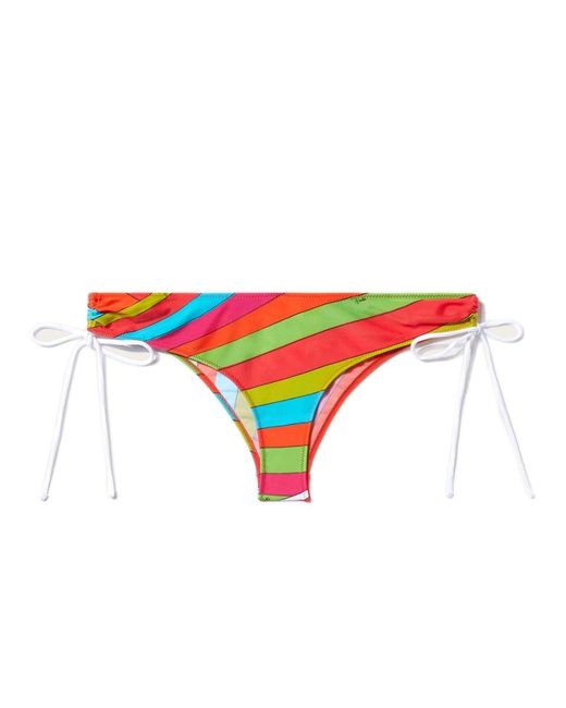 Emilio Pucci Multicolor Slip Bikini