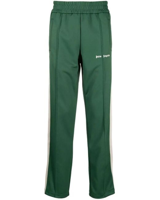 Palm angels track 2025 pants green