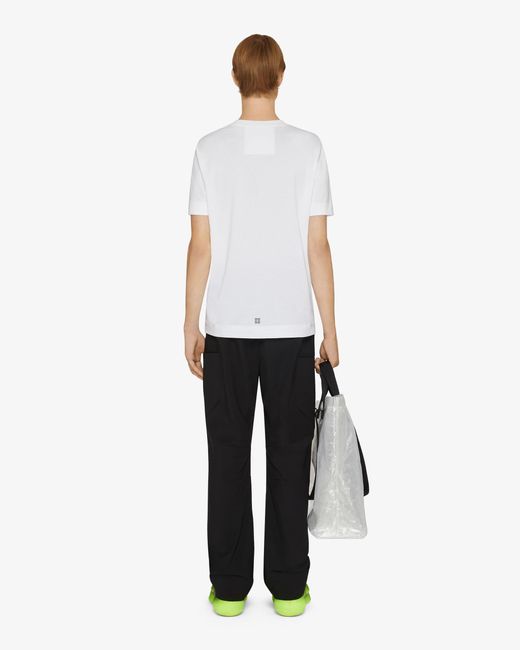 T-shirt slim archetype di Givenchy in White da Uomo