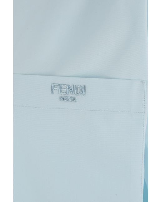 Camicia roma di Fendi in Blue