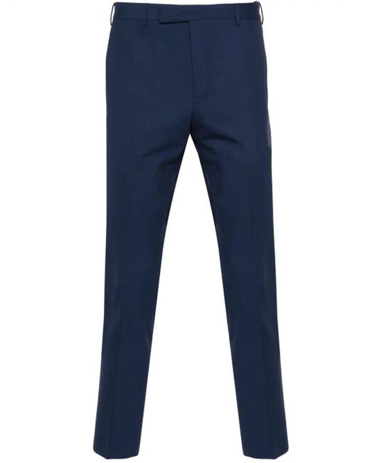 Pantalone teta in gabardine tecnico di PT Torino in Blue da Uomo