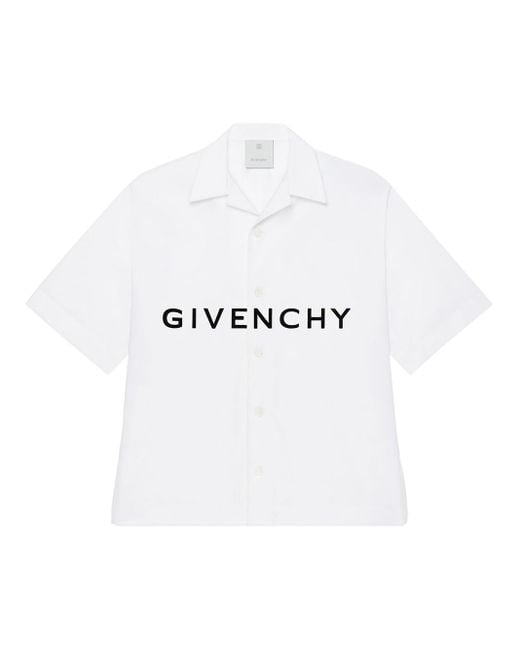 Givenchy White Camicia 4g for men