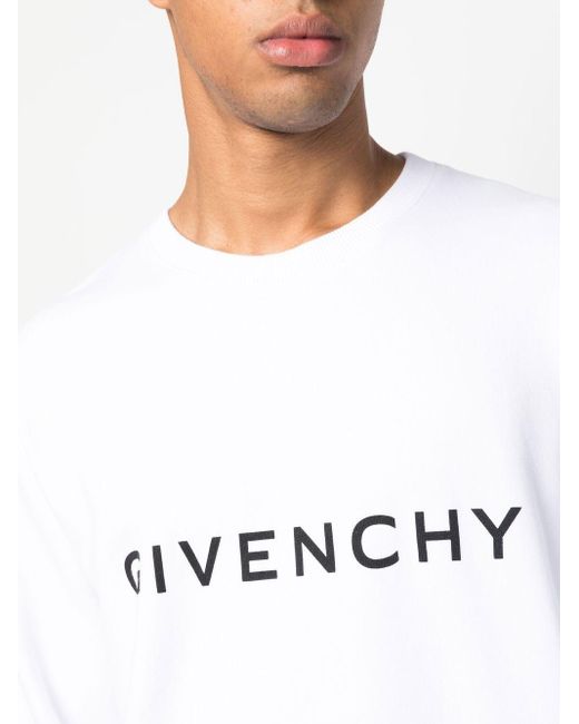 Givenchy White Felpa Slim Archetype for men