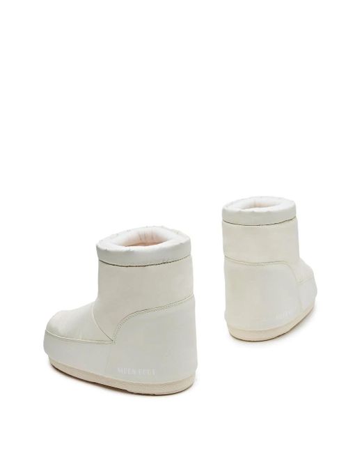 Moon Boot White Icon Low In Gomma