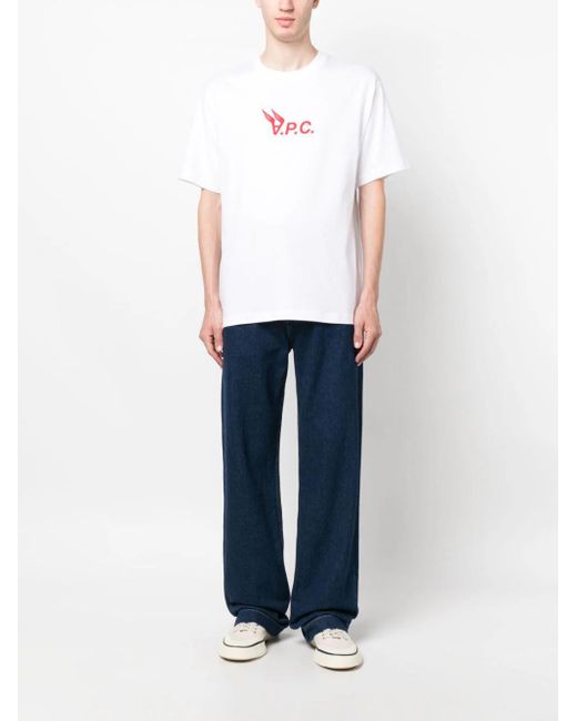 A.P.C. White T-shirts And Polos for men
