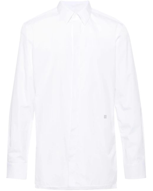 Camicia con taschino di Givenchy in White da Uomo