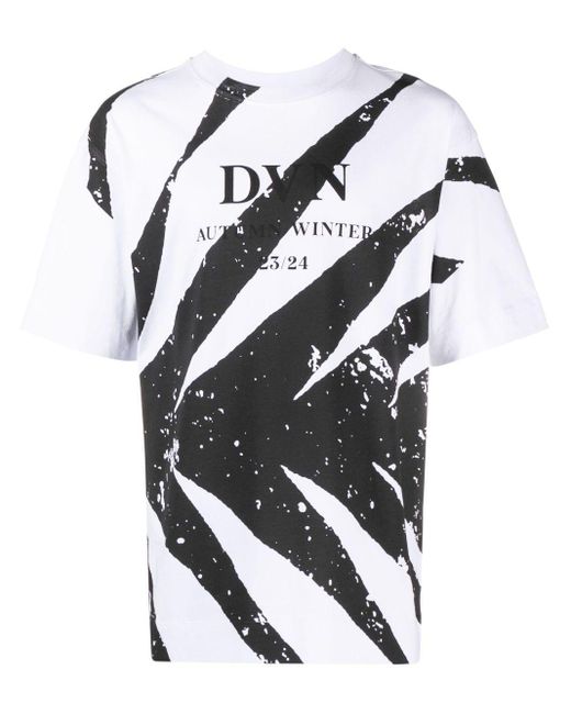 Dries Van Noten White Cotton T-shirt for men