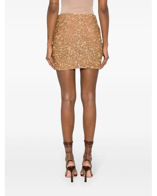 Minigonna con best sale paillettes